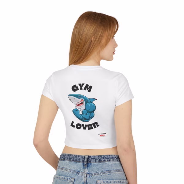Fitness-Inspired Women's Baby Tee - Image 4