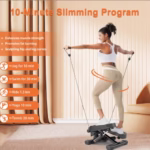 Mini Stepper with Resistance Bands