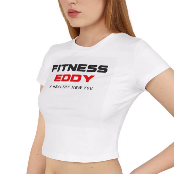 Fitness-Inspired Women's Baby Tee - Image 6
