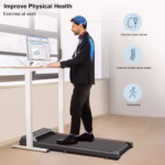 Walking Under Desk Treadmill with LED Display And Remote Control - Image 2