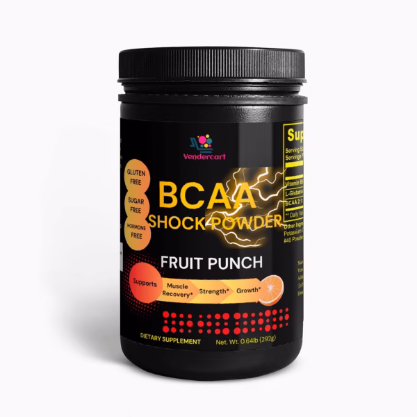 BCAA Shock Powder Fuel Muscle Growth, Enhance Recovery Boost Performance - Image 4