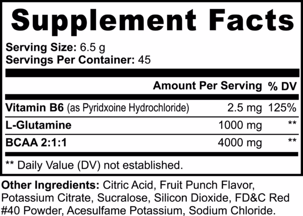BCAA Shock Powder Fuel Muscle Growth, Enhance Recovery Boost Performance - Image 3