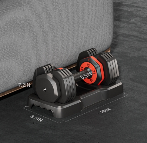 Adjustable Dumbbell Set, 10 In 1