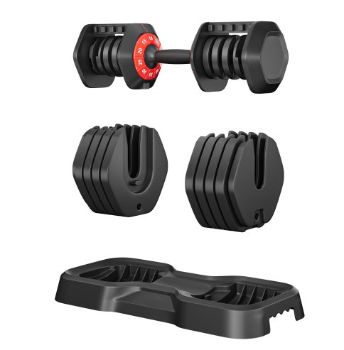 Adjustable Dumbbell Set, 10 In 1