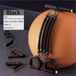 A Set Of Adjustable Resistance Tension Bands With Foot Pedals And Handles - Image 7