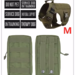 Military Tactical Dog Harness German Shepherd Adjustable Pet Dog Back - Image 2