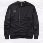Mechanical Style Long Sleeve T-Shirt – Black False Two-Piece Tactical Top - Image 7