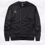 Mechanical Style Long Sleeve T-Shirt – Black False Two-Piece Tactical Top - Image 3