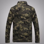 Tactical Camouflage Denim Jacket - Image 4