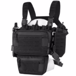 Modular Sport Utility Chest Pack – Premium Heavy Duty Nylon Outdoor Fitness Harness & Hands-Free Training Storage Bag