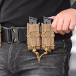 9mm Molle Pistol Mag Pouch – Open-Top Adjustable Tactical Belt Holster - Image 5