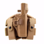 Sinking double anti quick pull leg holster