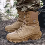 Waterproof outdoor tactical military boots - Image 3