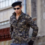 Tactical Camouflage Denim Jacket - Image 5