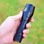 led Zoom Flashlight Torch Tactical 5000 Lumens Led High Power Flashlights AAA or 18650 battery kit - Image 4
