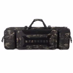 VOTAGOO Double Rifle Case Gun Bag, Safely Long-Barrel Firearm Transportation Cases Locks, All-Weather Soft Tactical Range Bag Ackpack For Shotgun Spacious Heavy Duty - Image 4