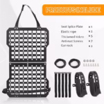 Universal Seat Back Molle Panel Organizer With Gun Holder - Image 3