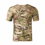 Camo Tactical T-Shirt – Men’s Slim Fit Outdoor Short Sleeve Sports Tee - Image 4