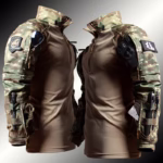 Camo Tactical Frog Shirt – Long Sleeve Outdoor Sports Combat Top - Image 6