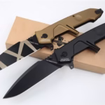 Premium Outdoor Folding Pocket Knife – Precision N690 Stainless Steel Camping Tool with CNC Aluminum Handle - Image 3