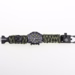 6-in-1 Tactical Outdoor Survival Bracelet – Adjustable Paracord with Compass, Rescue Tools, EDC Camping Gear - Image 5