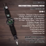 Waterproof Dual Display Electronic Tactical Watch - Image 5