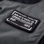 Mechanical Style Long Sleeve T-Shirt – Black False Two-Piece Tactical Top - Image 8