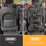Universal Seat Back Molle Panel Organizer With Gun Holder - Image 2