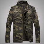 Tactical Camouflage Denim Jacket - Image 3