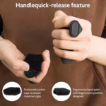 Anti-Slip Grip Strengthener No Sweaty Portable Finger Trainer Breathable Comfort Workout Grips For Dumbbell Lifting - Image 5
