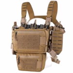 Modular Sport Utility Chest Pack – Premium Heavy Duty Nylon Outdoor Fitness Harness & Hands-Free Training Storage Bag - Image 4
