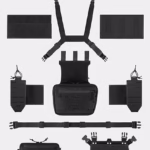 Modular Sport Utility Chest Pack – Premium Heavy Duty Nylon Outdoor Fitness Harness & Hands-Free Training Storage Bag - Image 9