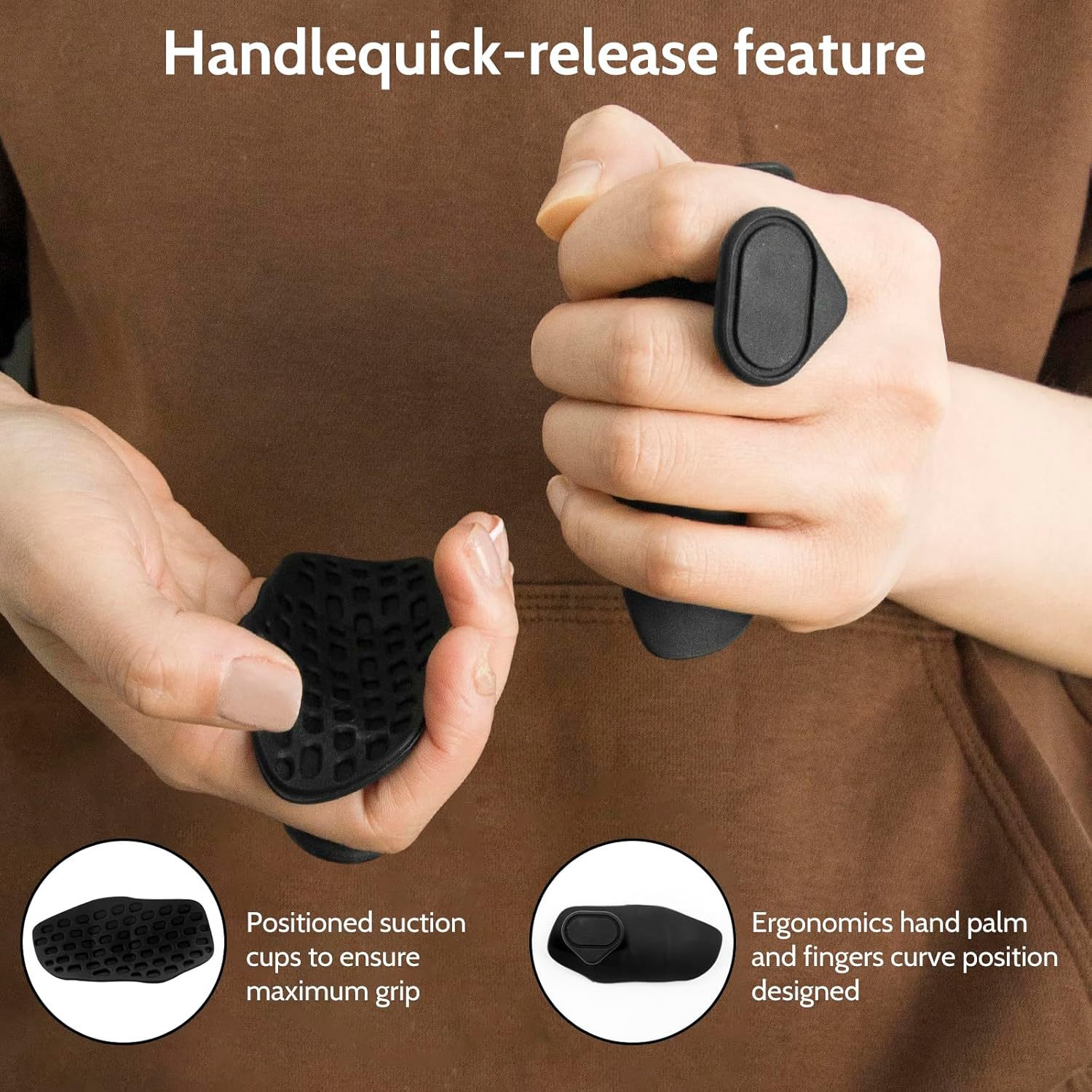 Anti-Slip Grips For Dumbbell Lifting