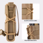 9mm Molle Pistol Mag Pouch – Open-Top Adjustable Tactical Belt Holster - Image 3