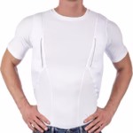 Men's Holster Shirt for Concealed Carry - Unisex High Elasticity Compression T Shirt - Image 7