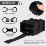 Double Tactical Handcuff Holster With Molle Belts - Image 6