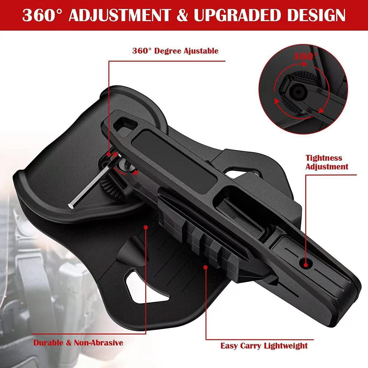 Fast Pull Holster G17 G18 2011 P320 VP9 TP9 Universal