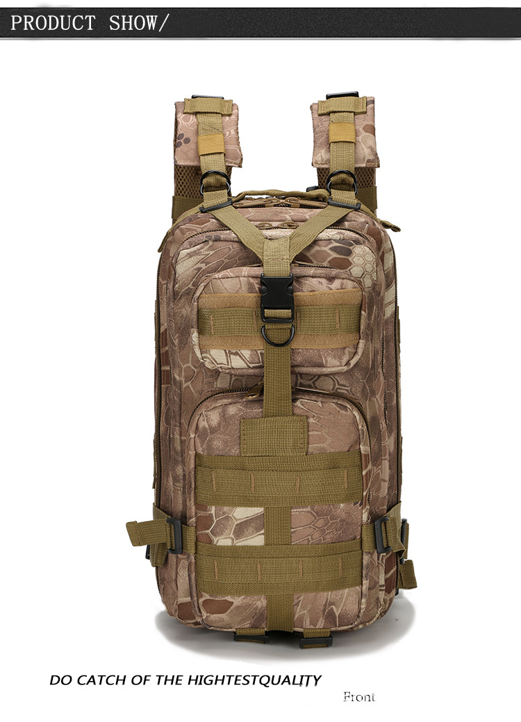Multi-Compartment Outdoor Fitness Backpack – Premium 4-Zipper Trail Trekking Bag & Ergonomic Hiking Storage Pa