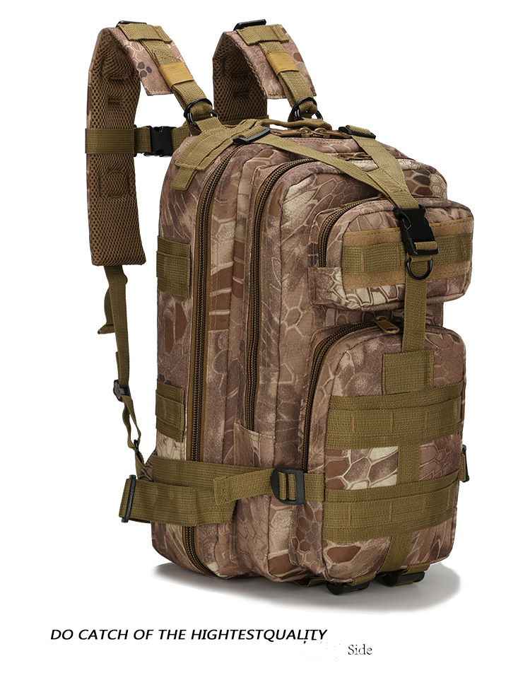 Multi-Compartment Outdoor Fitness Backpack – Premium 4-Zipper Trail Trekking Bag & Ergonomic Hiking Storage Pa