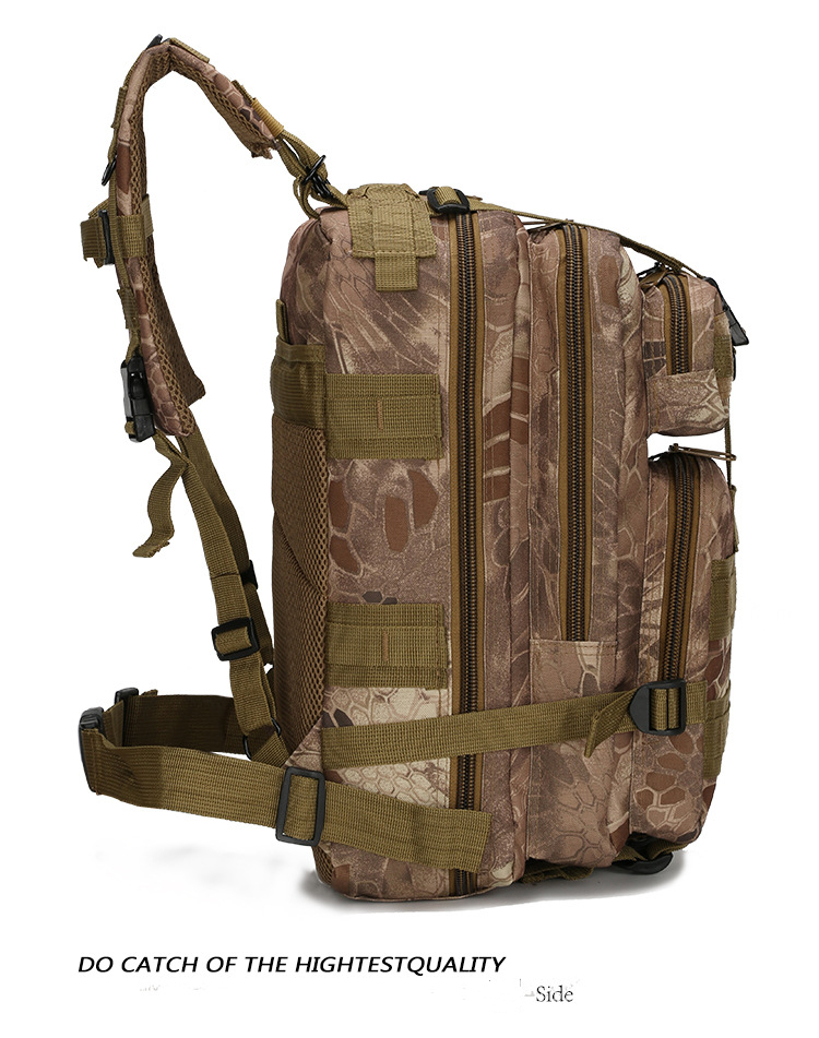 Multi-Compartment Outdoor Fitness Backpack – Premium 4-Zipper Trail Trekking Bag & Ergonomic Hiking Storage Pa