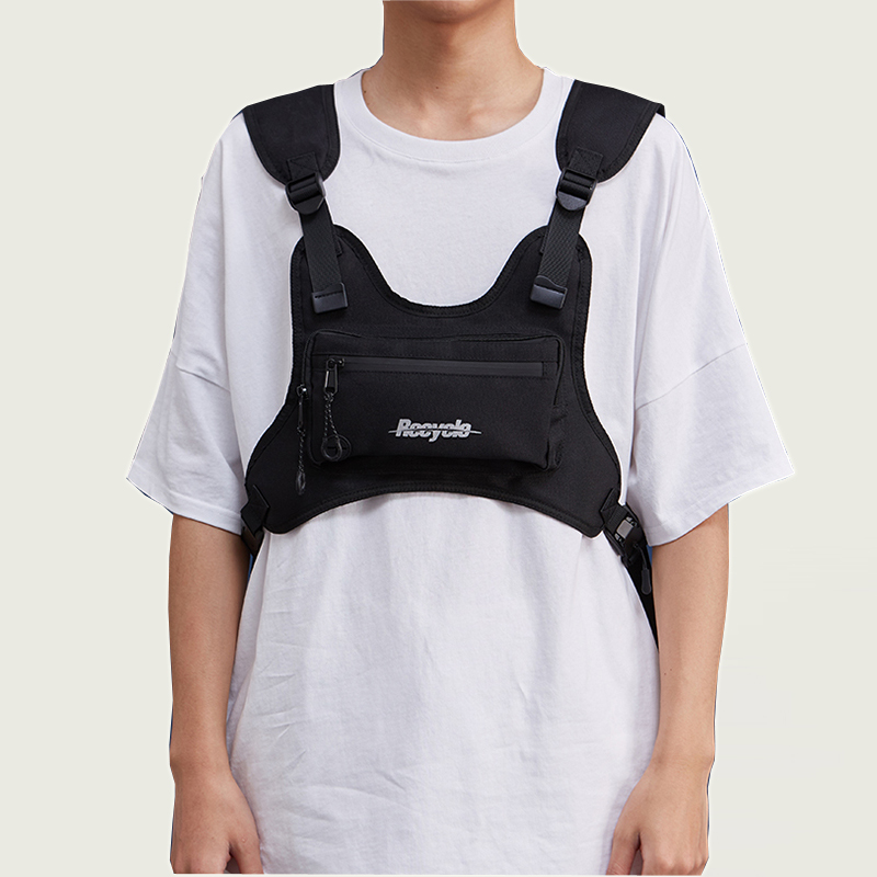 Multi-Functional Chest Bag - Black