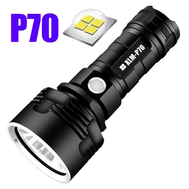 Strong Focusing Led  Flashlight- Rechargeable Xenon Lamp