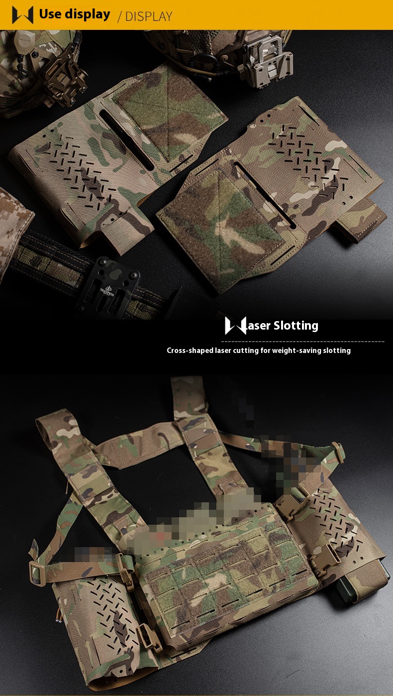 Tactical Chest Hook & Loop Quick Release Multifunctional Accessory Bag 34 Tactical Chest Hook & Loop Quick Release Multifunctional Accessory Bag