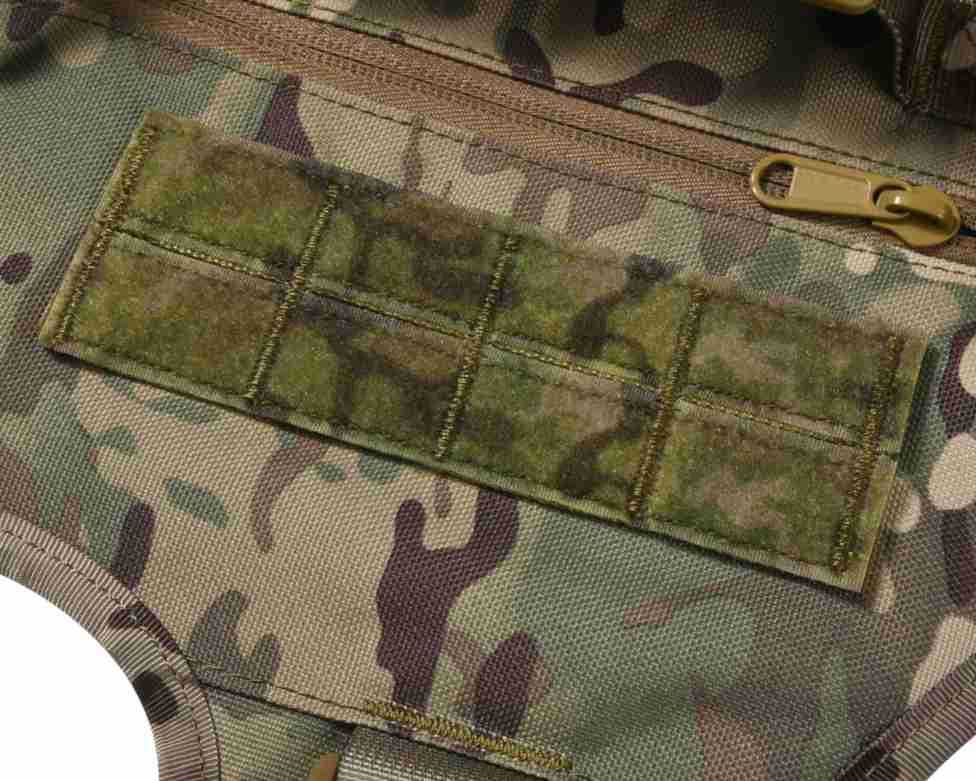 Tactical Dog Vest Medium To Large Dogs Quick Release Chest Strap 3-piece Set