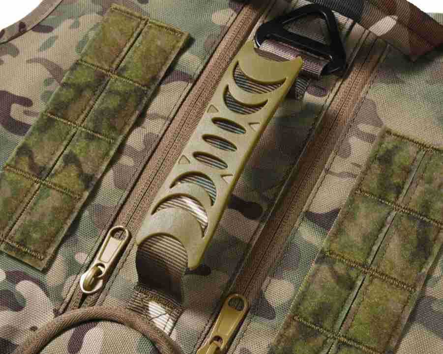 Tactical Dog Vest Medium To Large Dogs Quick Release Chest Strap 3-piece Set