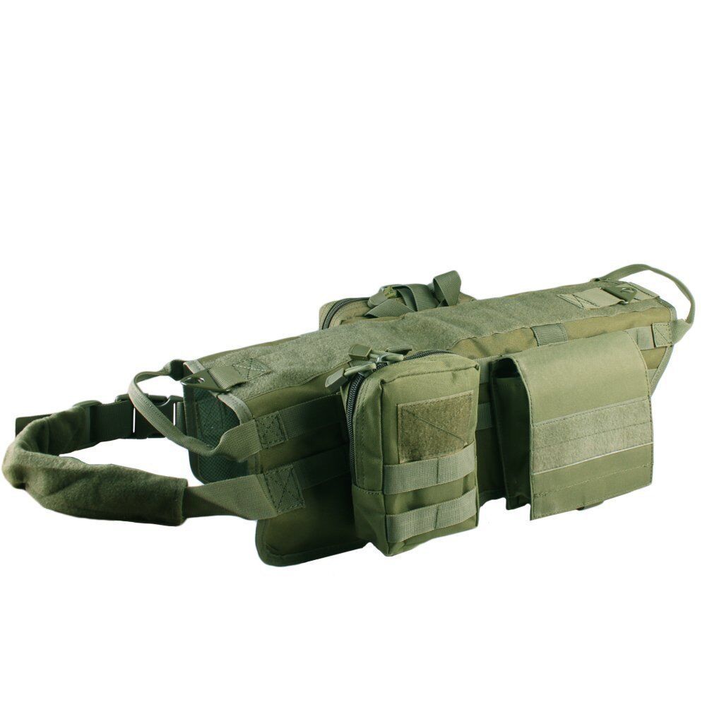 Tactical Dog Vest Molle - K9 Chest Strap Suit