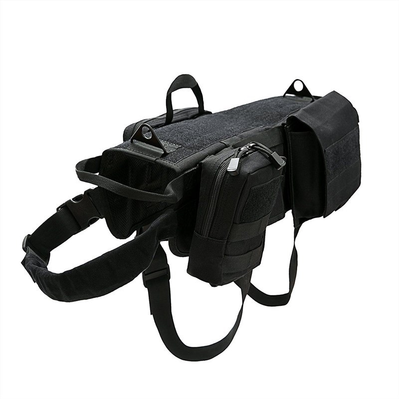 Tactical Dog Vest Molle - K9 Chest Strap Suit