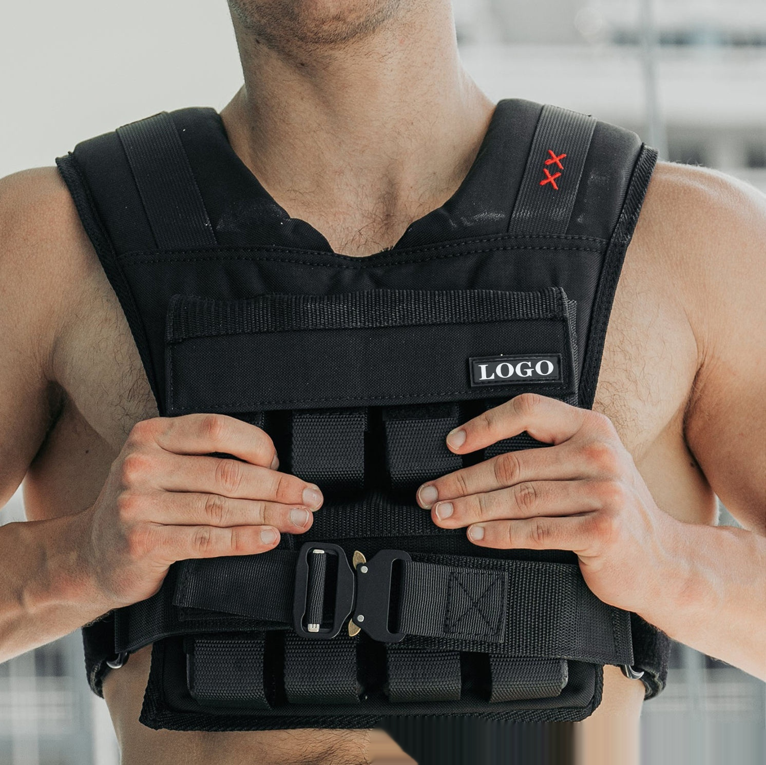 Tactical Training Outdoor Running Adjustable Weight Vest 19 Tactical Training Outdoor Running Adjustable Weight Vest