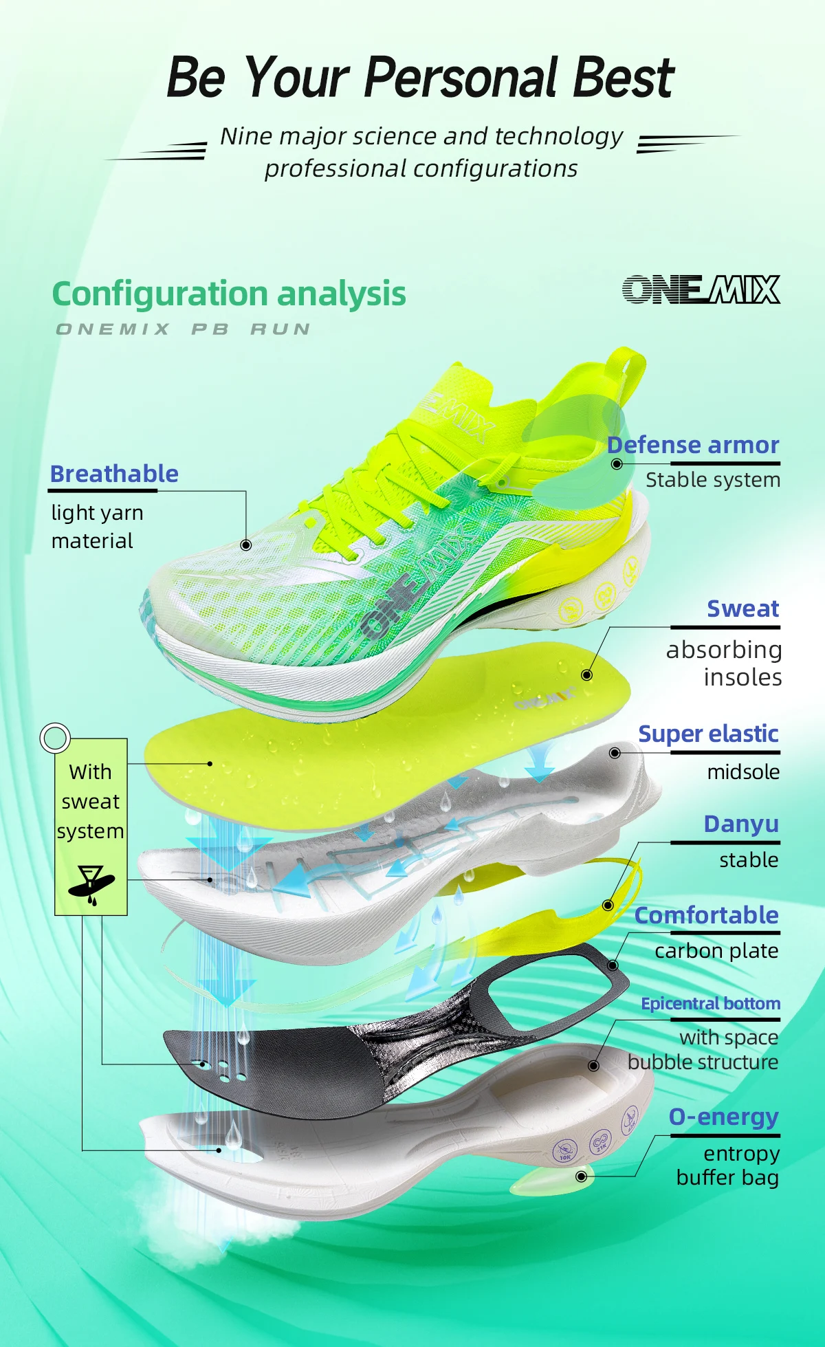 Ultra-light Rebound Athletic Sneakers 13 Ultra-light Rebound Athletic Sneakers