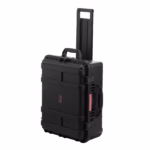 Weatherproof Hard Case, Heavy Duty Protective Dry Box Case With Pre-Cut Foam, Wheels Retractable Pull Handles For Travel, Hunt, Military, Tactical, IP67 Waterproof Case For Cameras